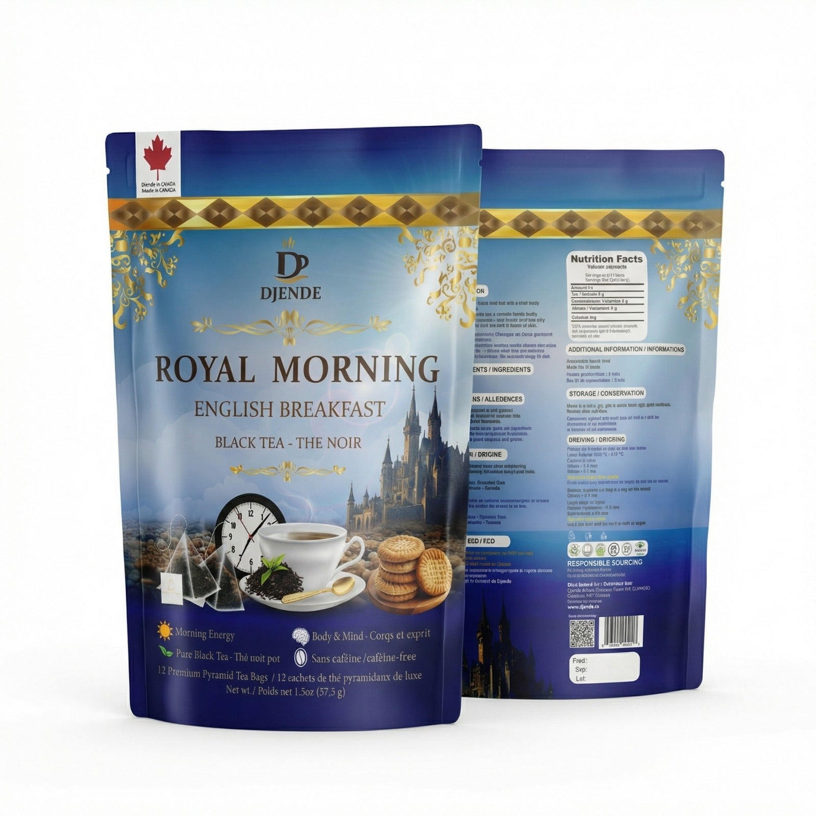 Pure black tea decoded: what's in Royal Morning | DJENDE