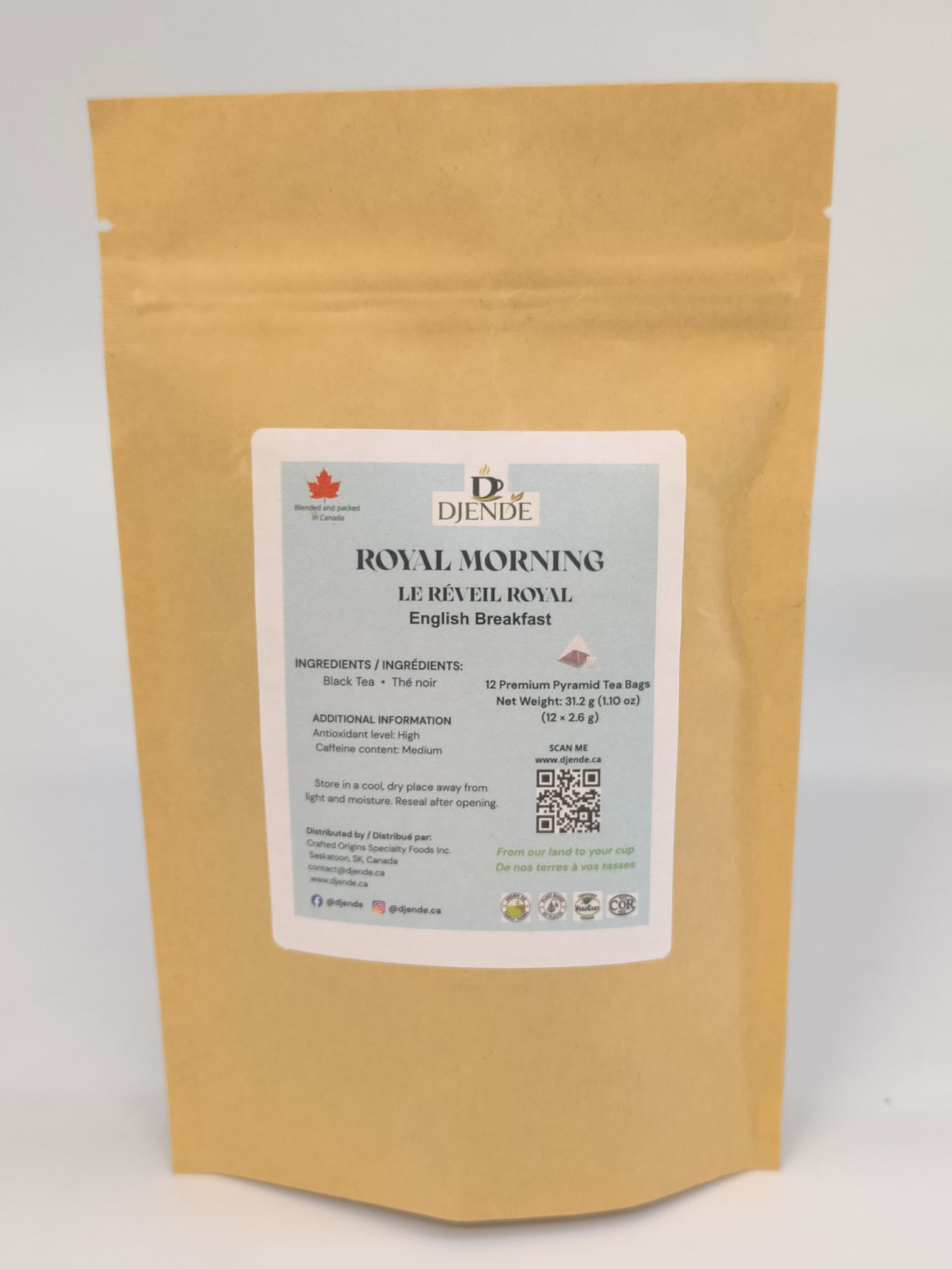 DJENDE Royal Morning – English Breakfast Black Tea