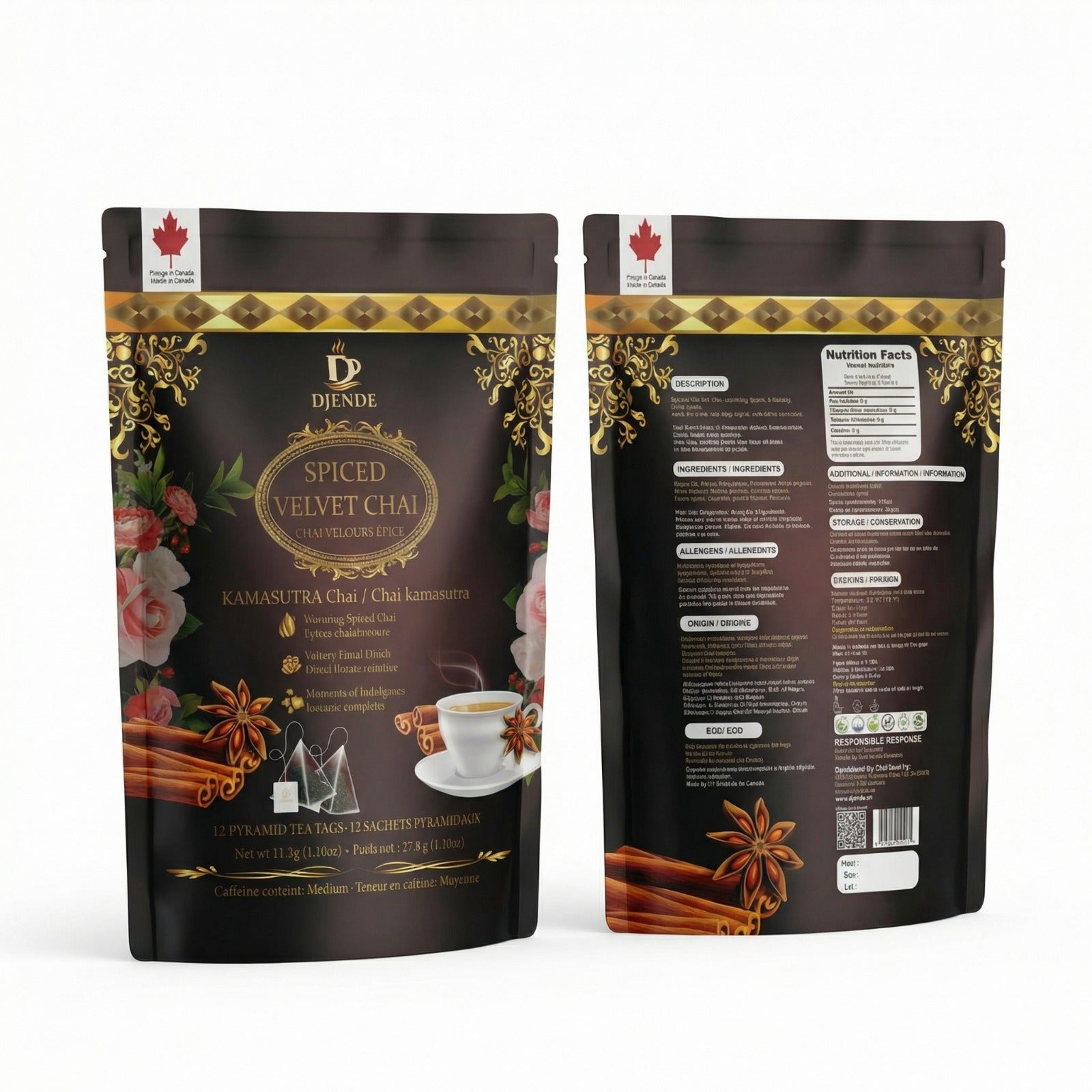 Cardamom, clove, cinnamon: what's in Spiced Velvet Chai | DJENDE