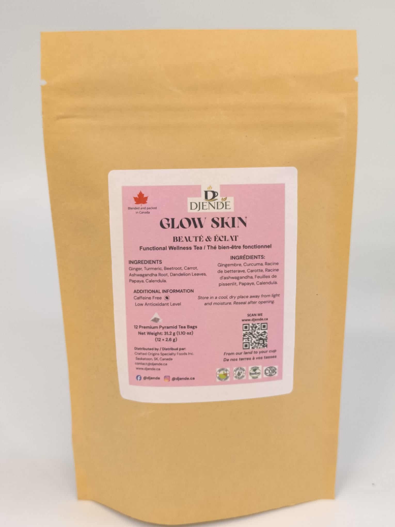 DJENDE GLOW SKIN – Wellness Herbal Infusion